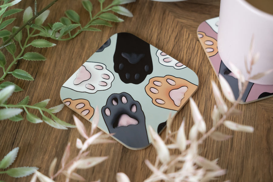 Cat Paws Coaster