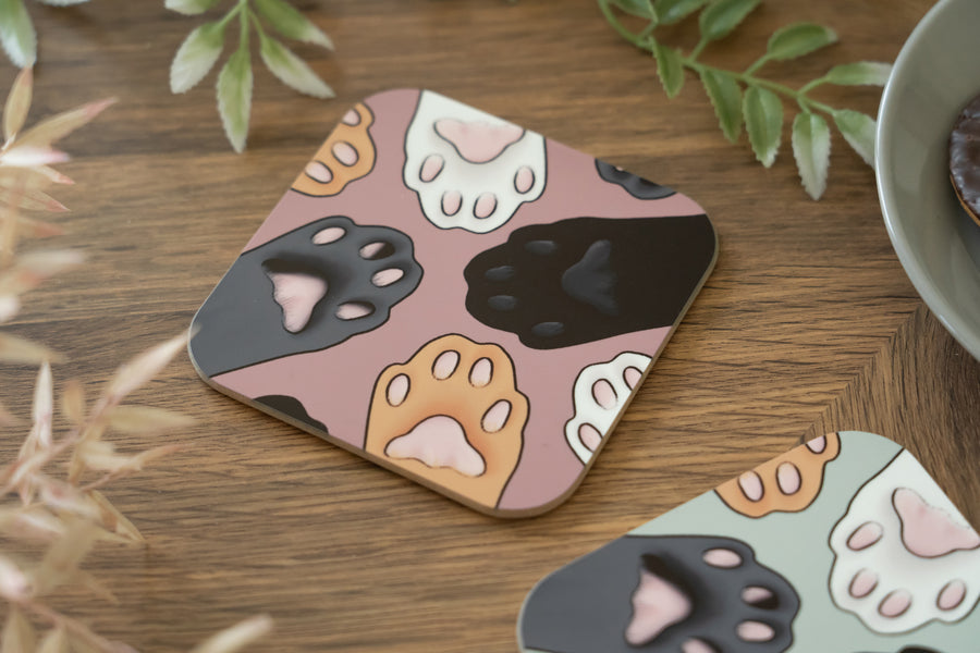 Cat Paws Coaster