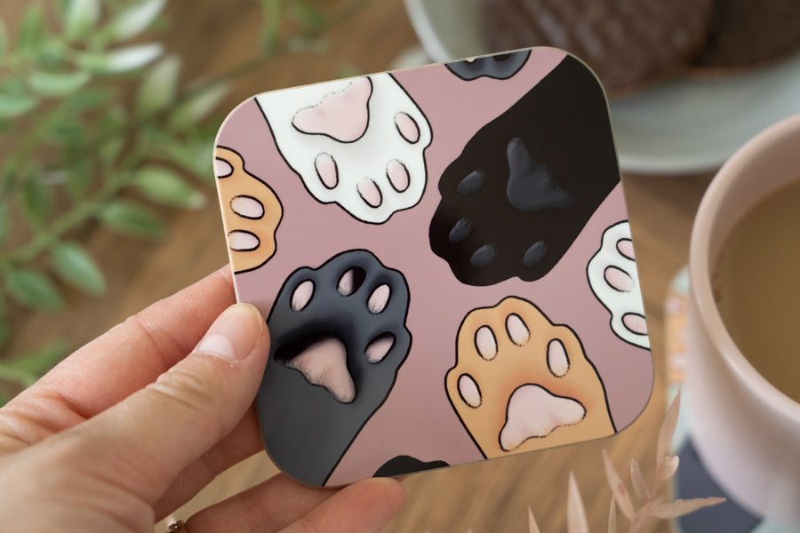 Cat Paws Coaster
