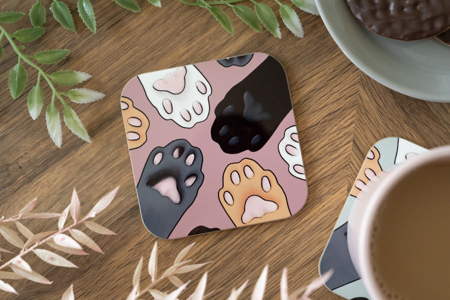 Cat Paws Coaster
