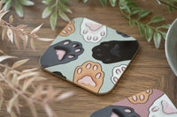 Cat Paws Coaster