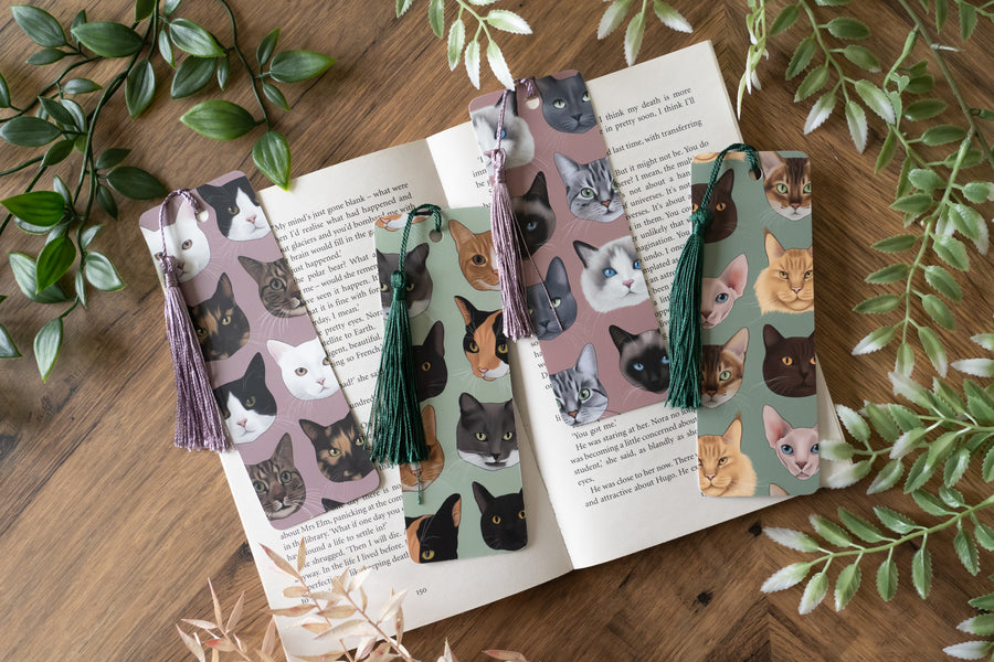 Cats Bookmark Set