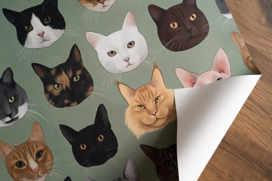 Cats Wrapping Paper