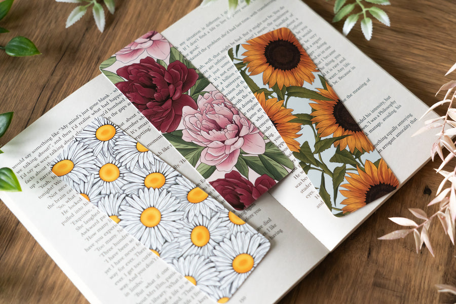 Floral Bookmark Set