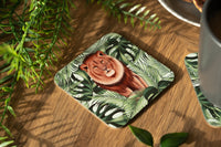 Lion and Leaves Coaster