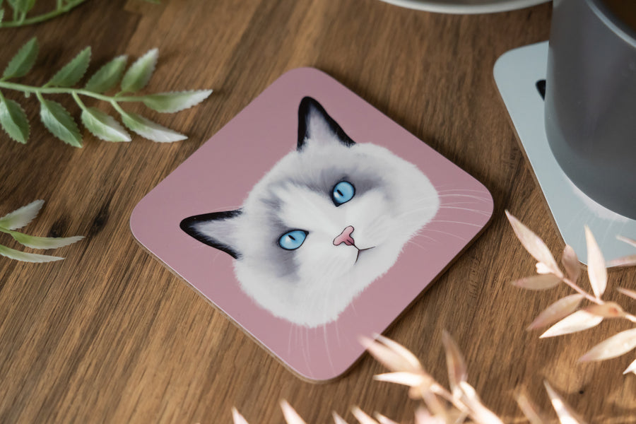 Ragdoll Cat Coaster