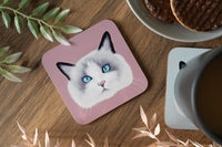 Ragdoll Cat Coaster