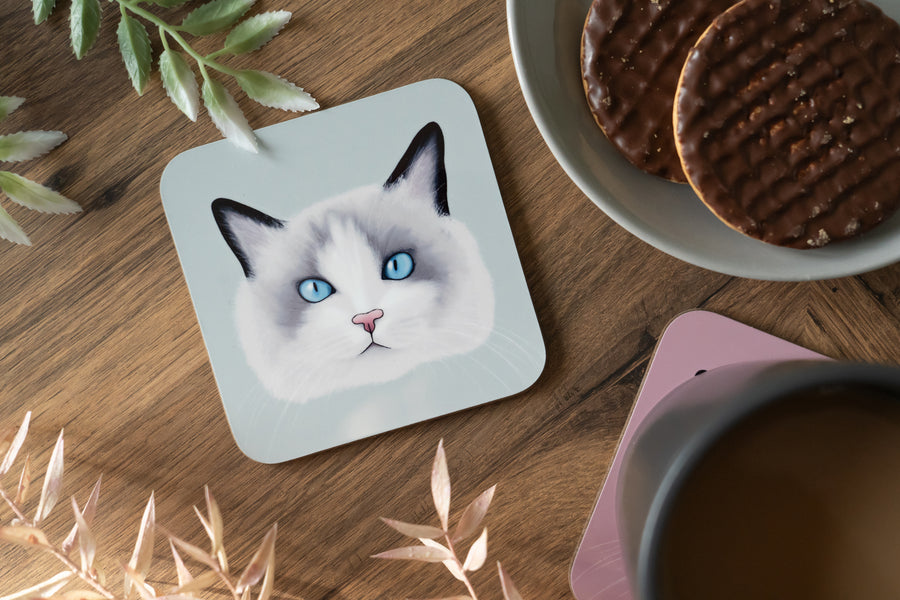 Ragdoll Cat Coaster