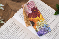 Rainbow of Flowers Bookmark