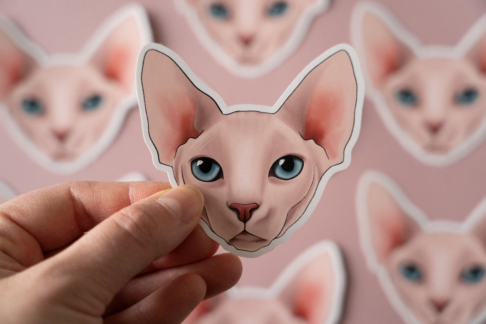 Sphynx Cat Sticker