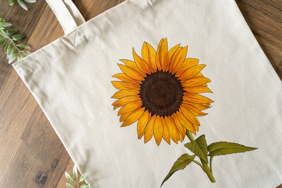 Sunflower Tote Bag