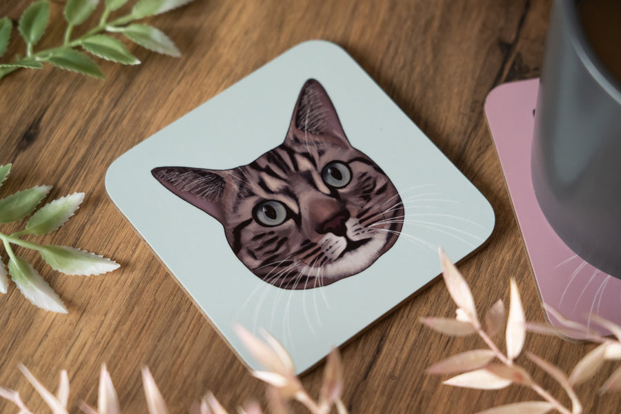 Tabby Cat Coaster