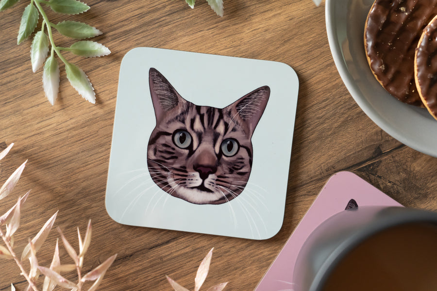 Tabby Cat Coaster