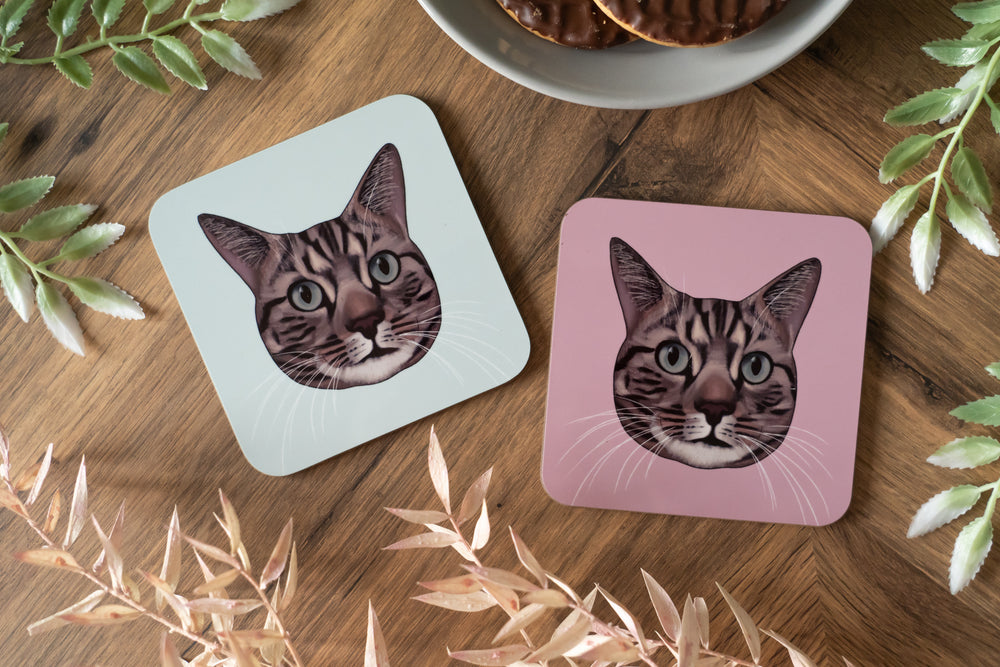 Tabby Cat Coaster