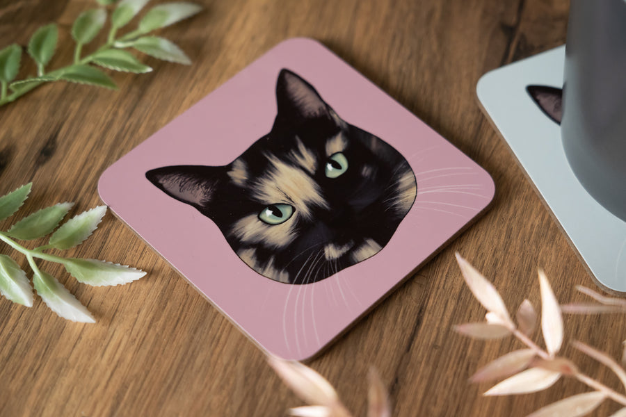 Tortoiseshell Cat Coaster