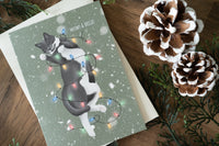 Christmas Cat Cards Set of 6