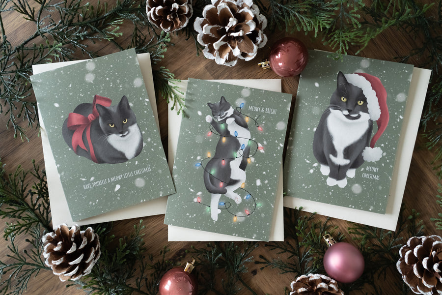 Have Yourself... Christmas Cat Card