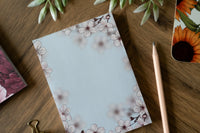 Cherry Blossom A6 Notepad