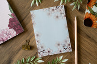 Cherry Blossom A6 Notepad