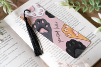 Pawsed Here Bookmark