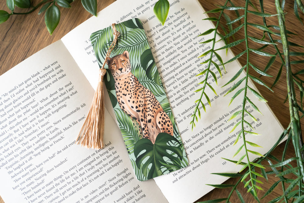 Cheetah Bookmark