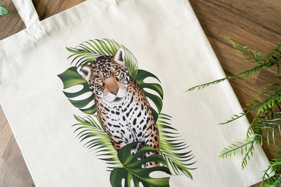 Jaguar Tote Bag