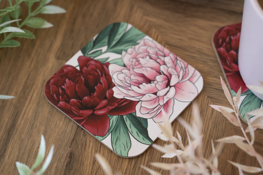 Peonies Coaster