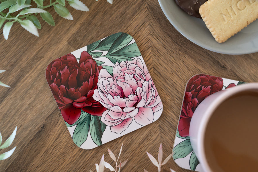 Peonies Coaster