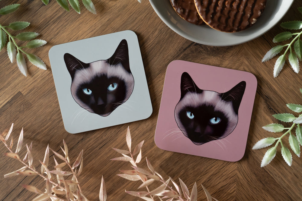 Pointed Cat Coaster