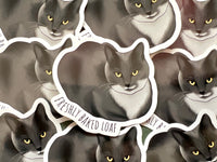 Freshly Baked Loaf Cat Sticker