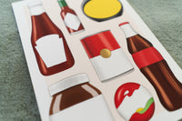 Popular Food Brands Art Print