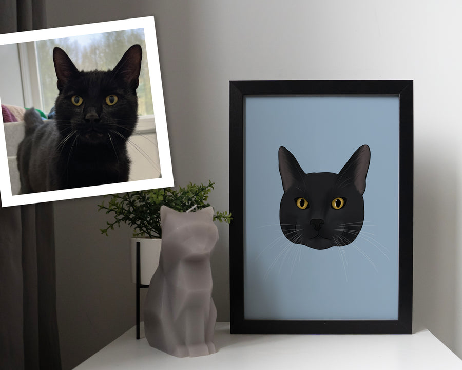 Custom Cat Portrait