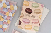 You Are Sweet Macaron Card