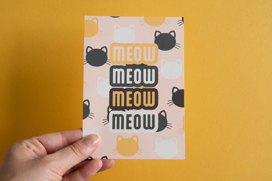 Meow Art Print