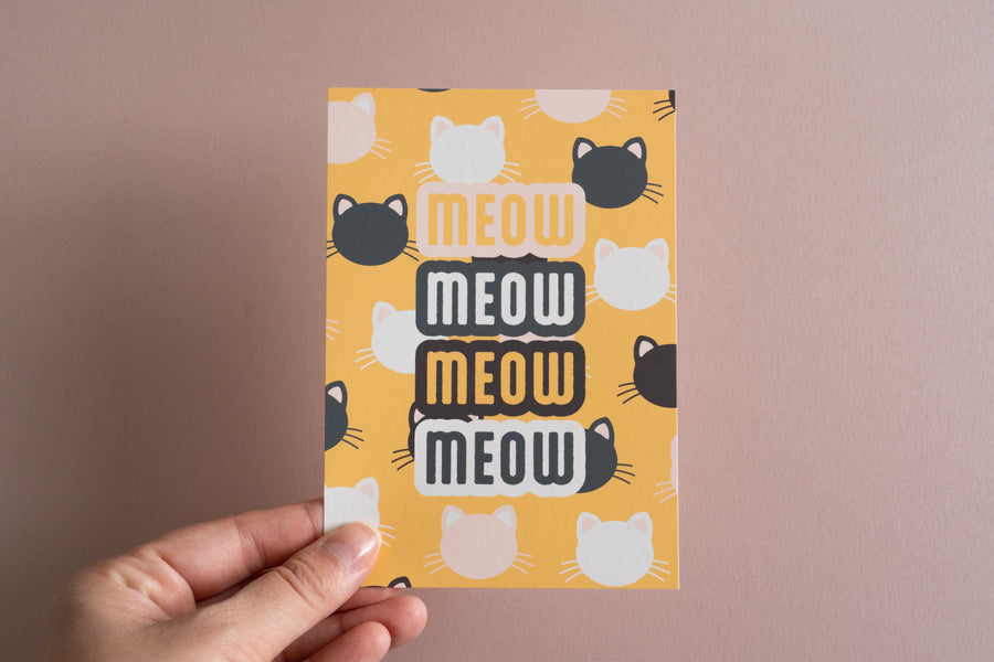 Meow Art Print