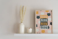 Meow Art Print