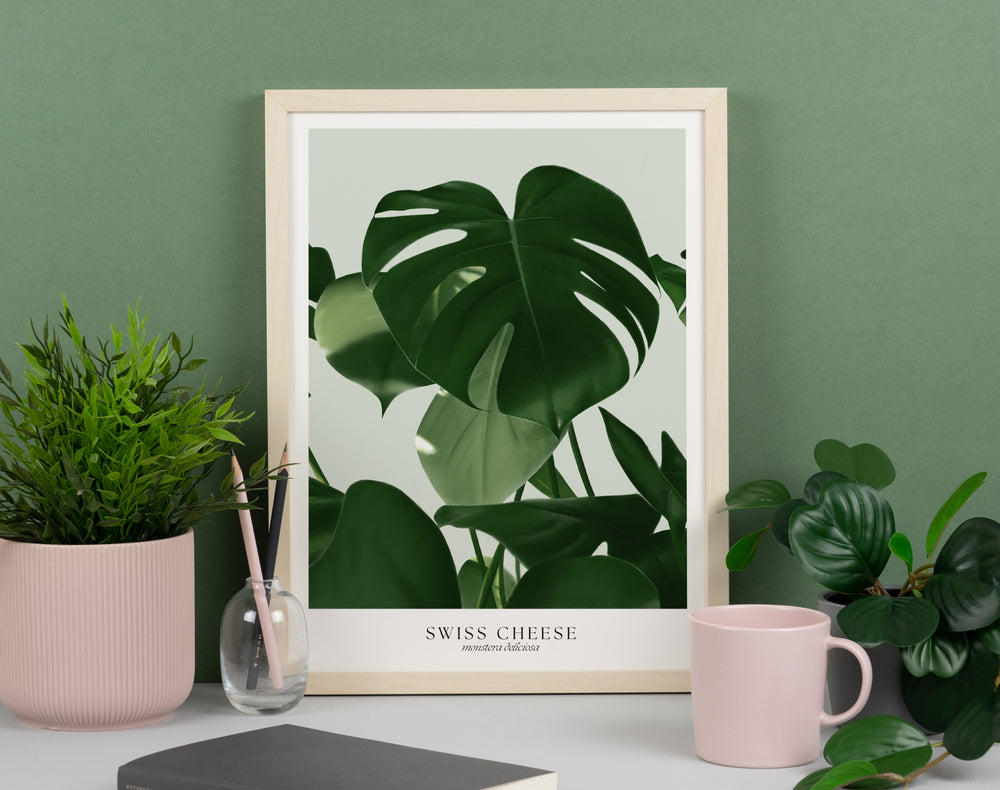 Swiss Cheese (Monstera) Print