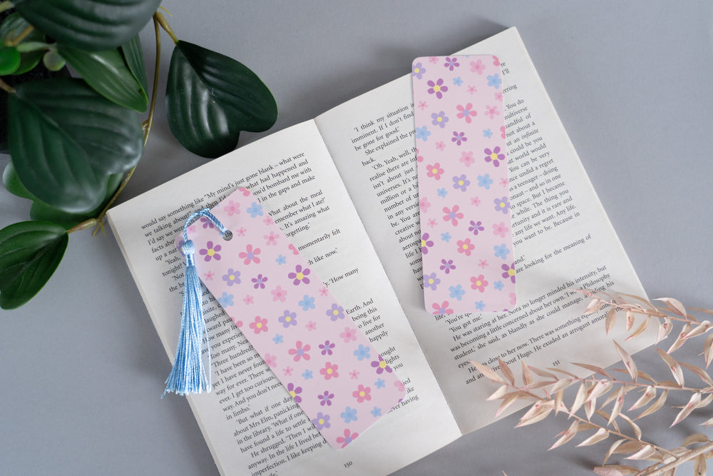Cute Floral Bookmark
