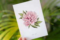 Peony Floral Art Print