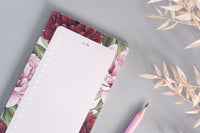 Peony To Do List Pad