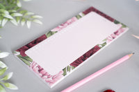 Peony To Do List Pad