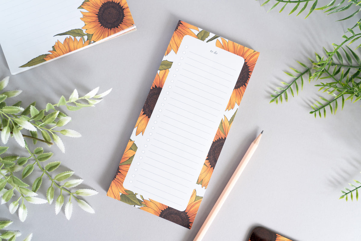 Sunflower Notepad Bundle