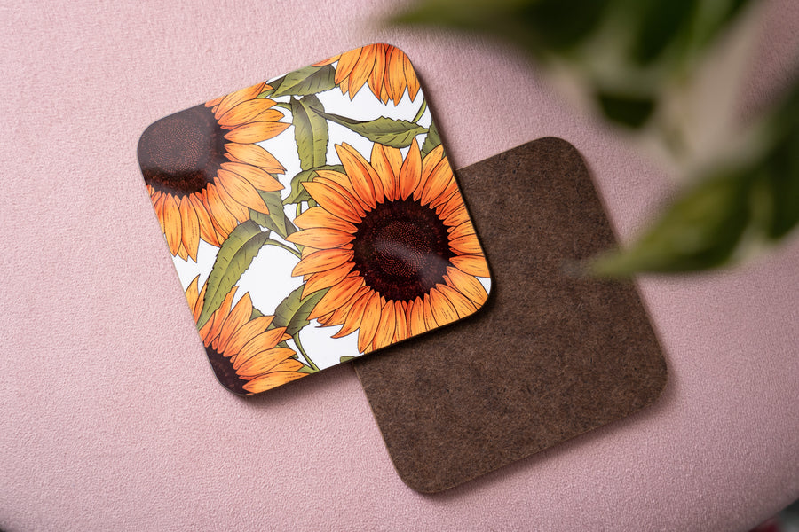 Sunflower Coaster