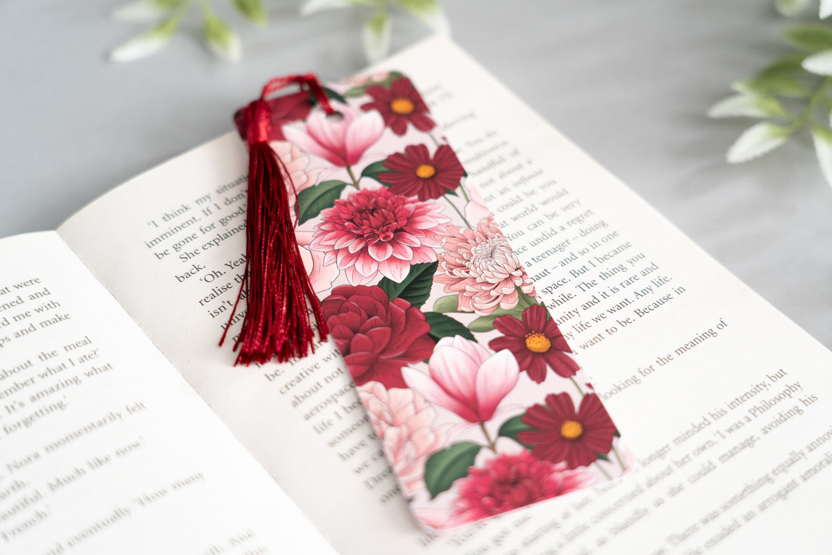 Floral Pattern Bookmark