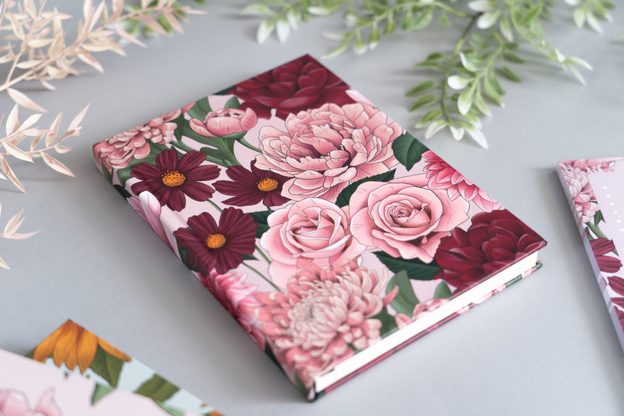 Floral Hardback Notebook