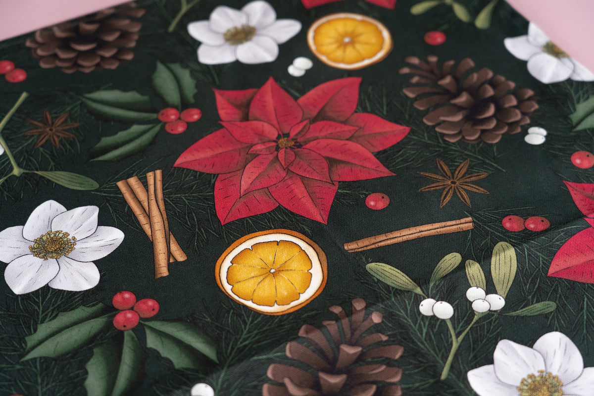 Christmas Pattern Tea Towel