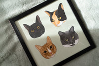 Cats Print