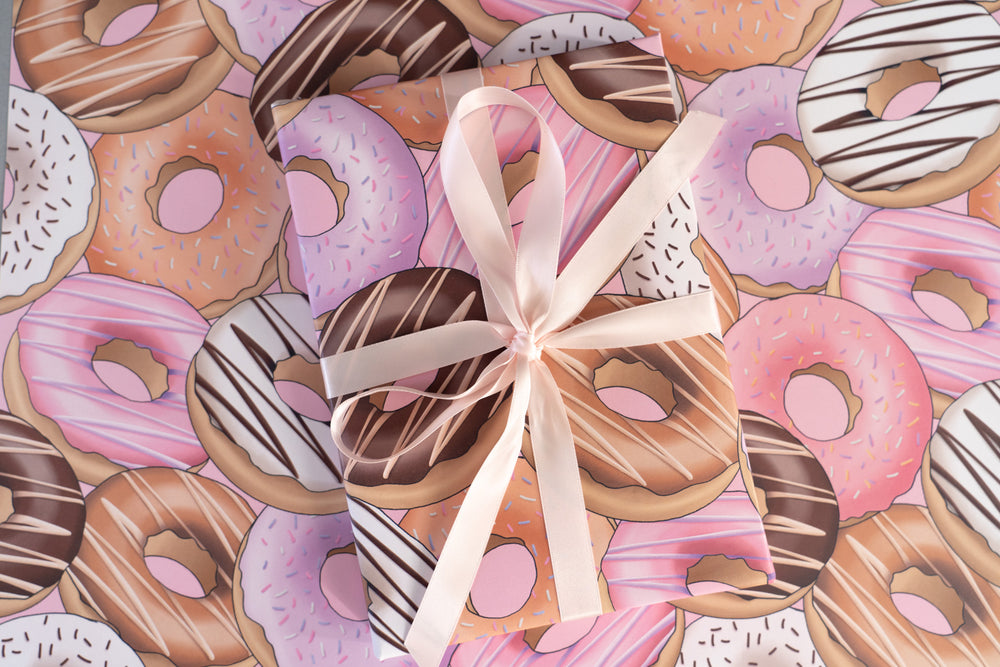 Doughnut Wrapping Paper