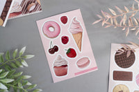 Sweet Treats A6 Sticker Sheet