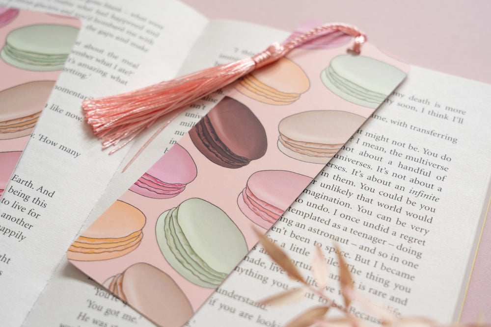 Macarons Bookmark